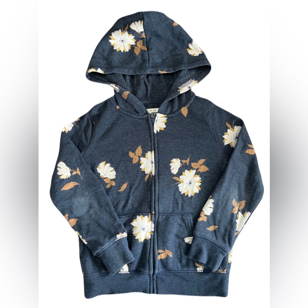 Oshkosh Girls Floral Print Hoodie
